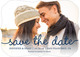 Navy Marker Photo Save the Date Cards Image 3 of 6